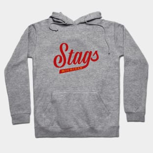 Michigan Stags WHA Hockey 1974 Hoodie